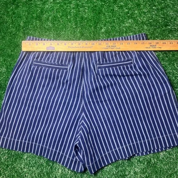 LL Bean Striped Cotton Shorts! - Picture 5 of 6